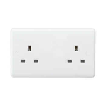Knightsbridge CU9000U 13A Double Unswitched Socket