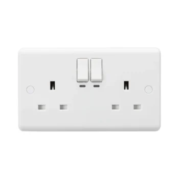 Knightsbridge CU9KW Double Smart Wi-Fi Switched Socket