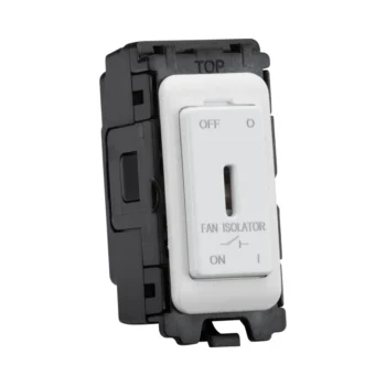 Knightsbridge CUGM19K 10A Fan Isolator Key Grid Switch