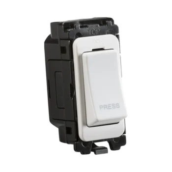 Knightsbridge CUGM5 2 Way Centre Off Grid Switch Press
