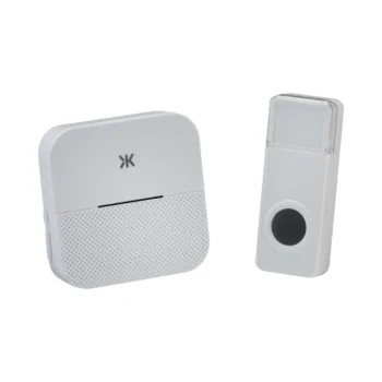 Knightsbridge DC013 Knightsbridge Wireless Plug-In Door Chime - White