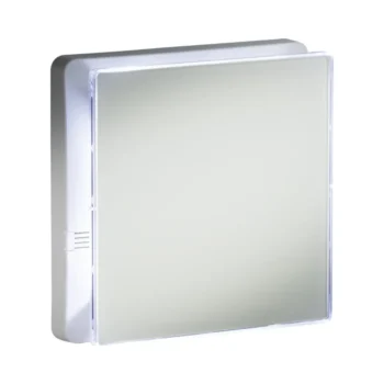 Knightsbridge EX3TWH IP45 100mm LED Backlit Extractor Fan with Overrun Timer - White