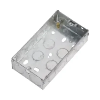 Knightsbridge GSK235 2G 35mm Galvanised Steel Box