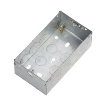 Knightsbridge GSK247 2G 47mm Galvanised Steel Box
