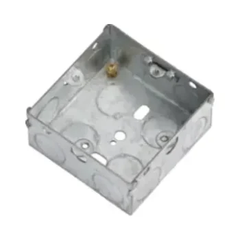 Knightsbridge GSK35 1G 35mm Galvanised Steel Box