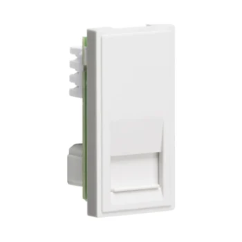 Knightsbridge NETBTSWH Knightsbridge Telephone Secondary Outlet Module 25 x 50mm (IDC) - White