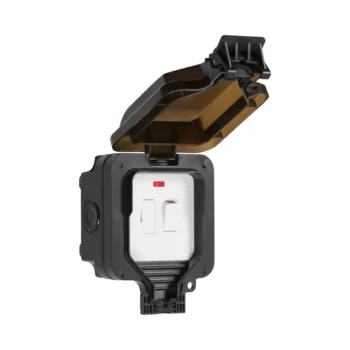 Knightsbridge OP63N Knightsbridge IP66 13A Switched Fused Spur Unit with Neon