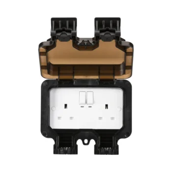 Knightsbridge OP9KW Knightsbridge Smart IP66 13A 2G Outdoor Socket
