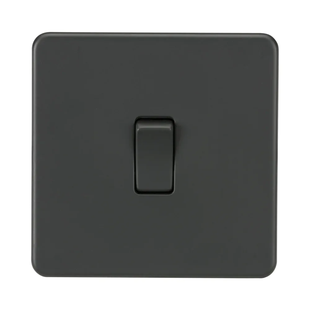Knightsbridge SF2000AT 10AX 1G 2-way Switch - Anthracite 1 Knightsbridge SF2000AT 10AX 1G 2-way Switch - Anthracite