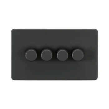 Knightsbridge SF2194AT 4G 2-way 5-150W LED Intelligent Dimmer - Anthracite