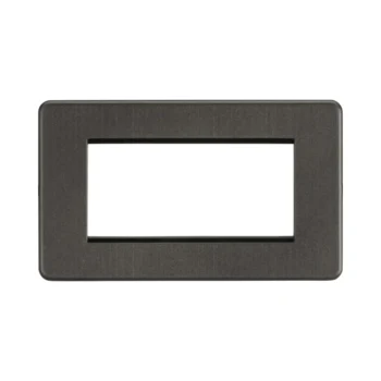 Knightsbridge SF4GSB 4G Modular Faceplate - Smoked Bronze