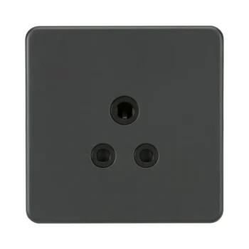 Knightsbridge SF5AAT 5A Unswitched Socket - Anthracite