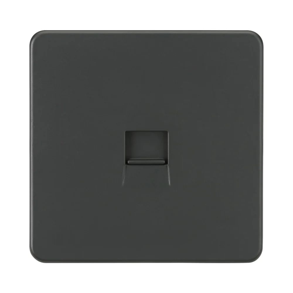 Knightsbridge SF7400AT Telephone Extension Socket - Anthracite 1 Knightsbridge SF7400AT Telephone Extension Socket - Anthracite