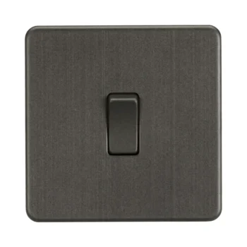 Knightsbridge SF8341SB 20A 1G DP Switch - Smoked Bronze