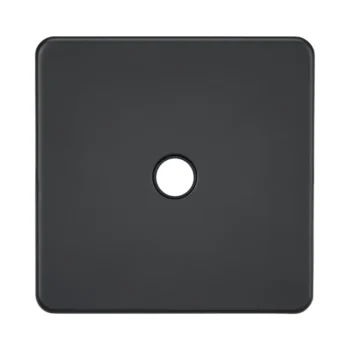 Knightsbridge SF8342AT 20A Flex Outlet Plate - Anthracite