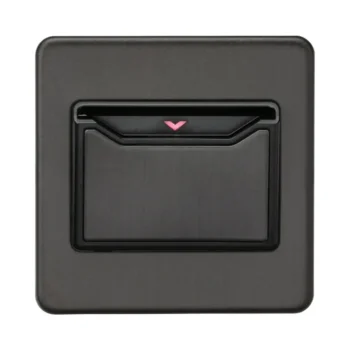 Knightsbridge SFCARDSB 32A 1G Key Card Switch - Smoked Bronze