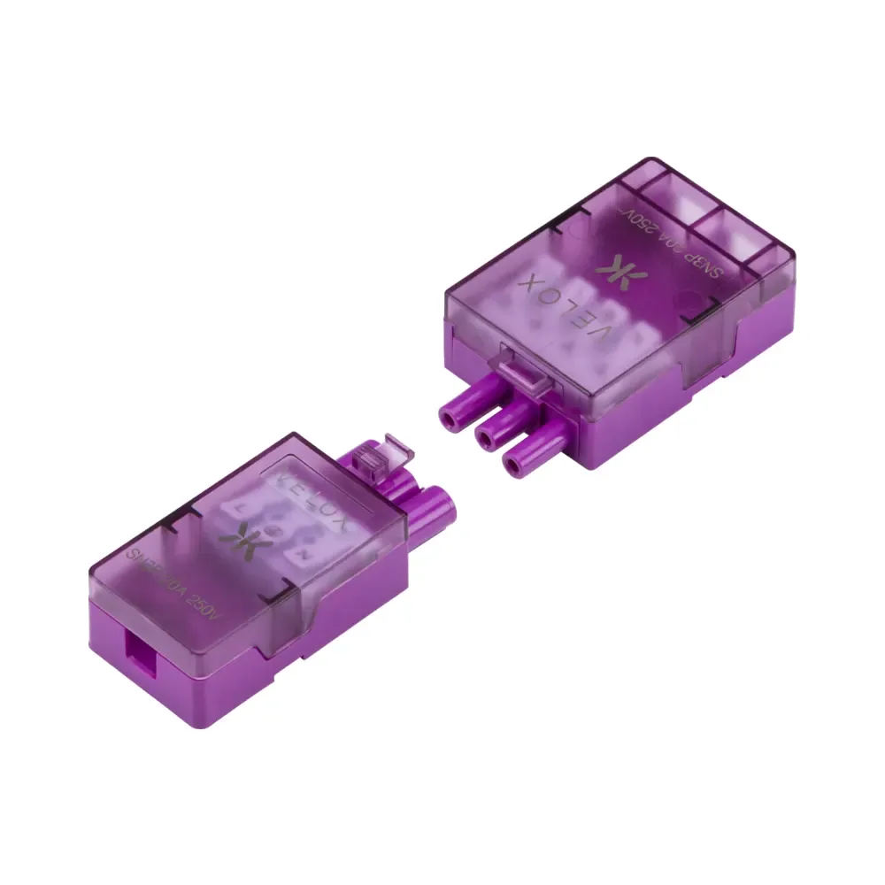Knightsbridge SN3P VELOX 20A 3-Pin Lighting Connector 1 Knightsbridge SN3P Knightsbridge VELOX 20A 3-Pin Lighting Connector 1