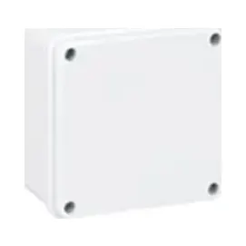 IP56 Junction Box with Smooth Walls 100x100x50 3 Live Electrical JB105B IP56 Junction Box with Smooth Walls 100x100x50 3