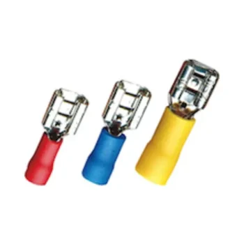 Live Electrical PF6Y Insulated 6mm Push On Connector Female Yellow - Pack of 100