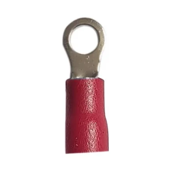 Insulated Ring Lug Connector 1.5mm x 3.7mm Red - Pack of 100