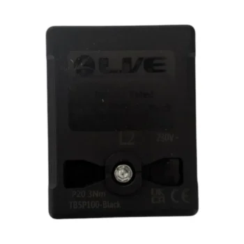 Live Electrical TB5P100-BLACK Black Terminal Block