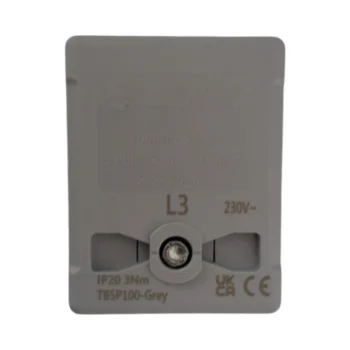 Live Electrical TB5P100-GREY Grey Terminal Block