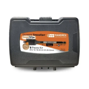 Mandrex MWS0001 ULTIMATE SpeedXbit Kit - 8 Pieces