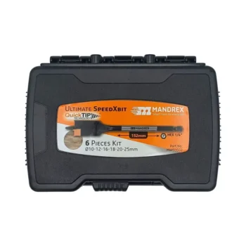 Mandrex MWS0002 ULTIMATE SpeedXbit Kit - 6 Pieces