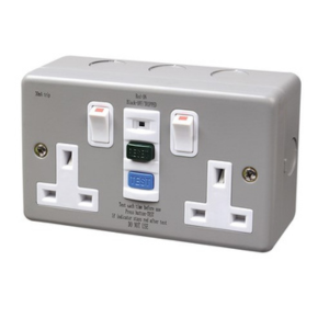 Metal Clad RCD Sockets