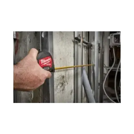 Milwaukee 4932471628 Tape Measure STUD II - 5 m/16 ft Length 33mm Width 5 Milwaukee 4932471628 Tape Measure STUD II - 5 m/16 ft Length 33mm Width 5
