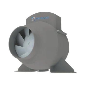 Monsoon UMD100TA 100mm Timer In-Line Fan
