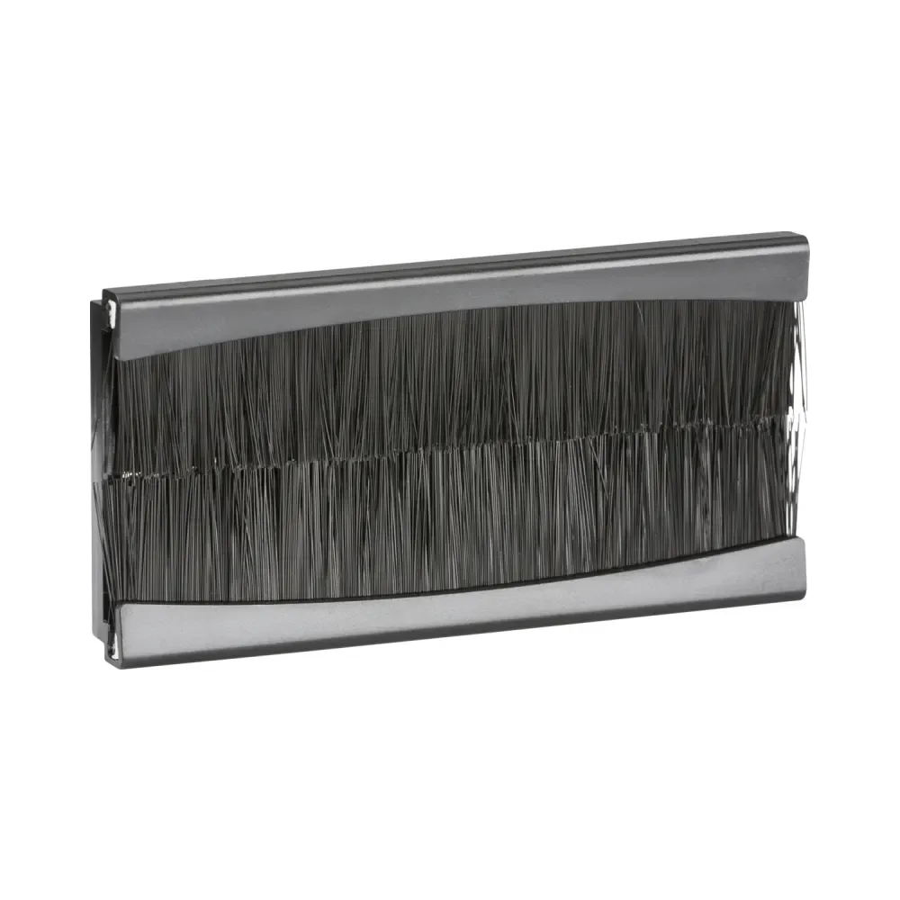 Knightsbridge Brush Module 100 x 50mm - Black 1 Knightsbridge NETBR4G Knightsbridge Brush Module 100 x 50mm - Black