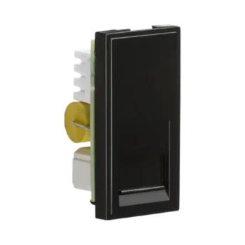 Knightsbridge NETBTMBK Knightsbridge Telephone Master Outlet Module 25 x 50mm (IDC) - Black