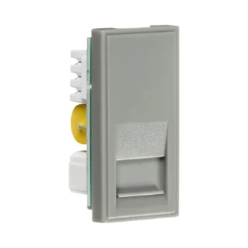Knightsbridge NETBTMGY Knightsbridge Telephone Master Outlet Module 25 x 50mm (IDC) - Grey