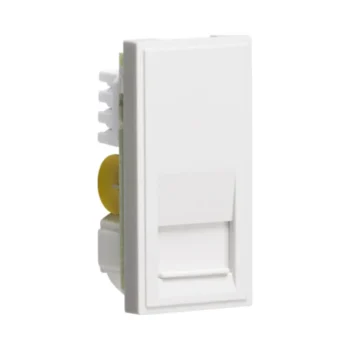 Knightsbridge NETBTMWH Knightsbridge Telephone Master Outlet Module 25 x 50mm (IDC) - White
