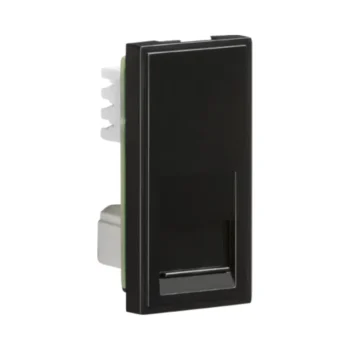 Knightsbridge NETBTSBK Knightsbridge Telephone Secondary Outlet Module 25 x 50mm (IDC) - Black