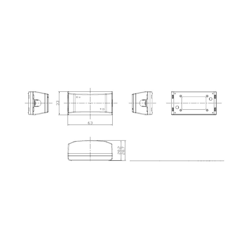 Knightsbridge UTP CAT6 Junction Box 2 Knightsbridge NETJ6 Knightsbridge UTP CAT6 Junction Box 2