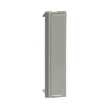 Knightsbridge NETQGY Knightsbridge Quarter Blanking Modules (12.5 x 50mm) - Grey - Pack of 10