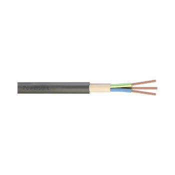 Doncaster Cables 5 Core 2.5mm Black PVC NYY-J Cable - Length Cut per Meter
