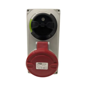 Niglon 16109 16A 415V IP44 5 Pin Compact Interlocking Switched Socket