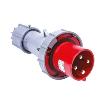 Niglon 17382 63A 415V IP67 In-Line 4 Pin Industrial Plug