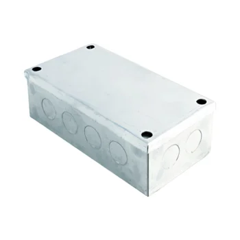 Niglon ABG643 Galvanised Steel Adaptable Box 150x100x75mm (With Knockouts)