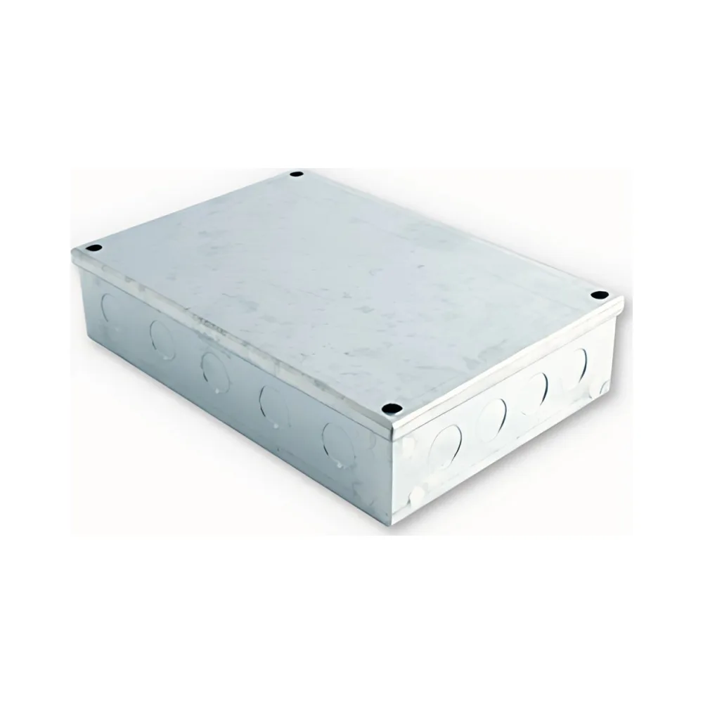 Niglon ABG994 Galvanised Steel Adaptable Box 225x225x100mm (With Knockouts) 1 Niglon ABG994 Galvanised Steel Adaptable Box 225x225x100mm (With Knockouts)