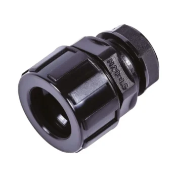 Niglon CPG20B 20mm Male IP44 Fixed Straight Connector - Pack of 10