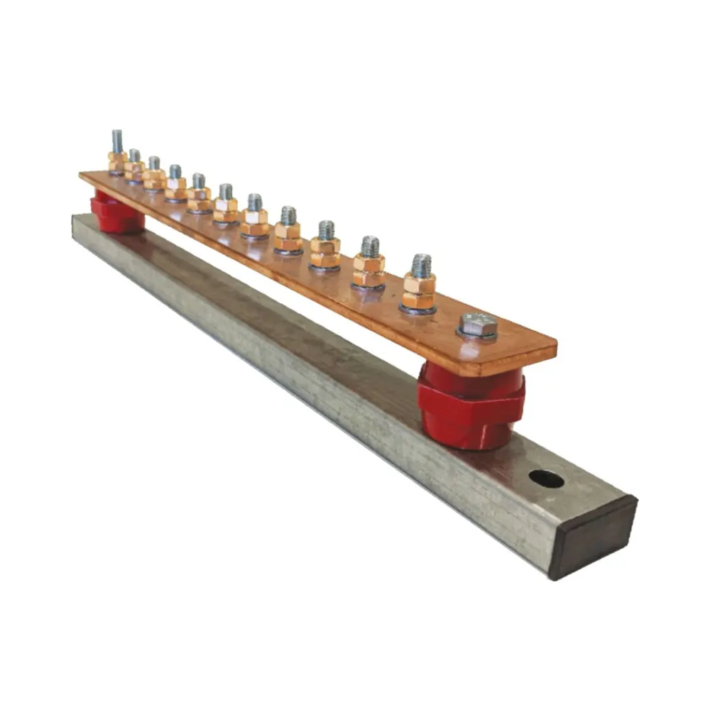Niglon EDB10-8 10-Way Earth Busbar 800A 1 Niglon EDB10-8 800A Earth Busbar