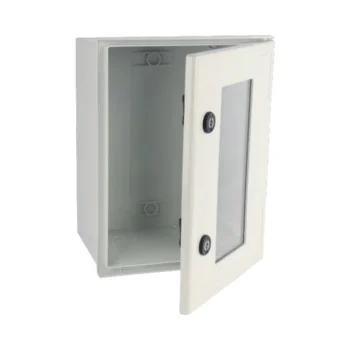 Niglon PG403020 GRP Enclosure with Glazed Door (400mm x 300mm x 200mm)