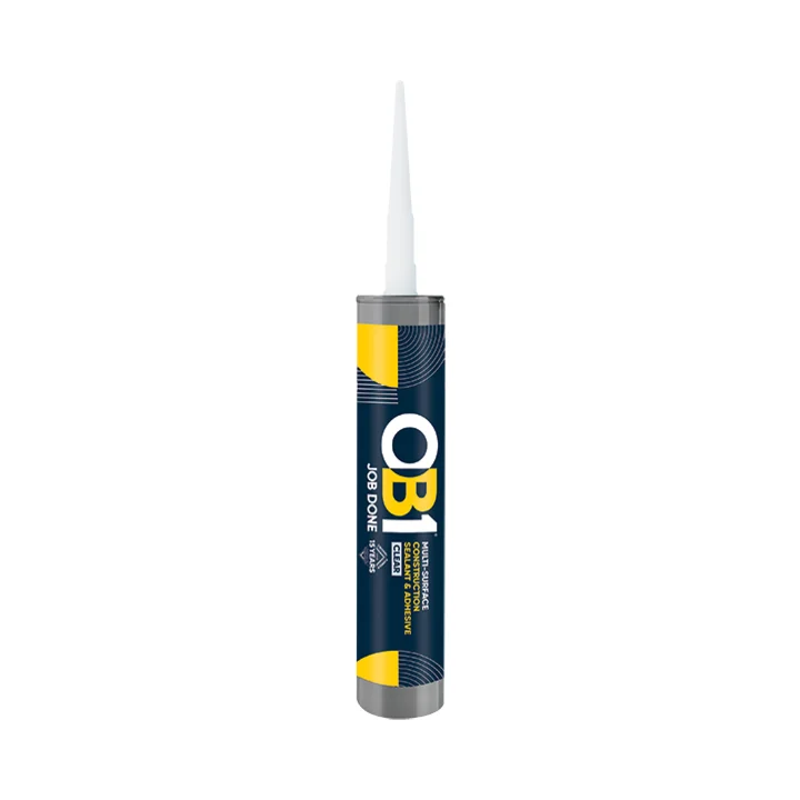 OB1 OB1SCS290C - Sealant & Adhesive - Clear 290ml 1 OB1 OB1SCS290C - Sealant & Adhesive - Clear 290ml