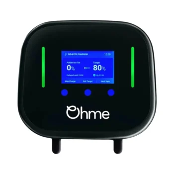 Ohme Home Pro 7.4kW Type 2 Tethered EV Charger – 8m Cable (Black) 2