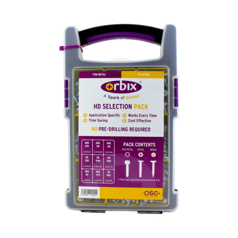 Orbix New OBX-SCT-HD Screws Selection Pack 1 Orbix OBX-SCT-HD Orbix New OBX-SCT-HD Screws Selection Pack 1