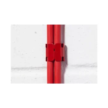 D-Line SAFE-D30/RED D-Line Safe-D U-Clip 30 Red Cable Fasteners 20x23x8mm - 100 Pieces 2